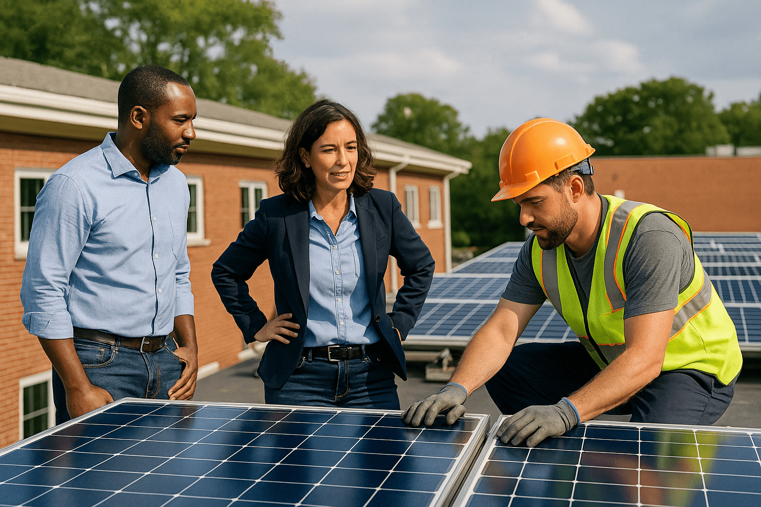 Energía solar para negocios