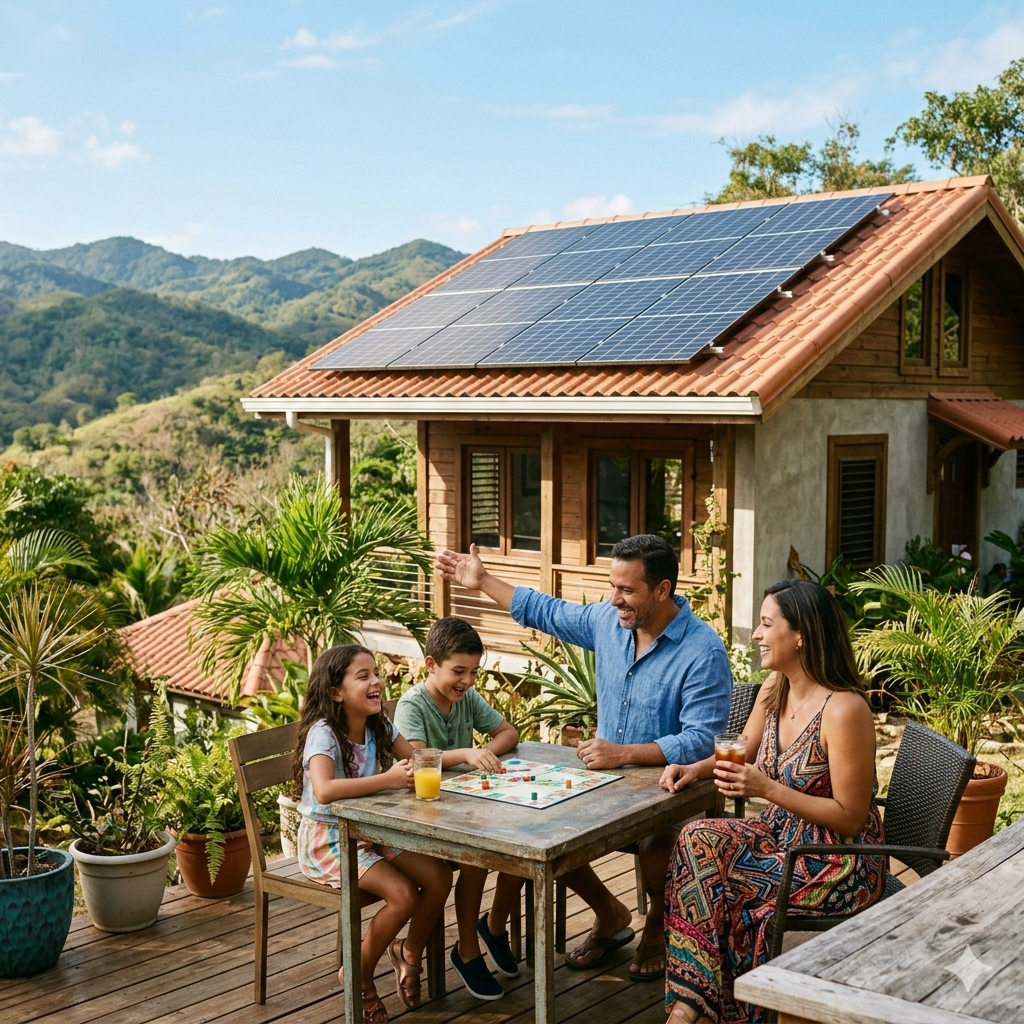 Energía solar residencial en Cayey - Mundo Solar