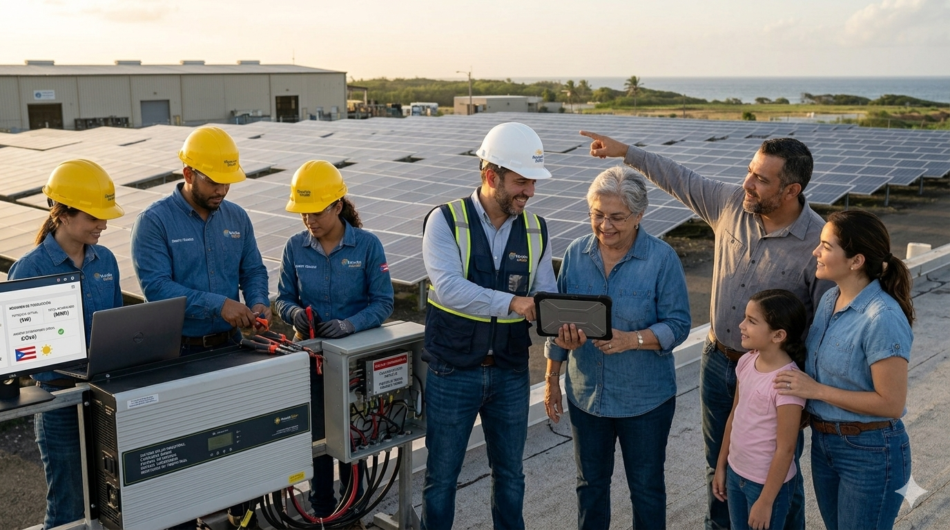 Energía solar industrial en Vega Baja - Mundo Solar