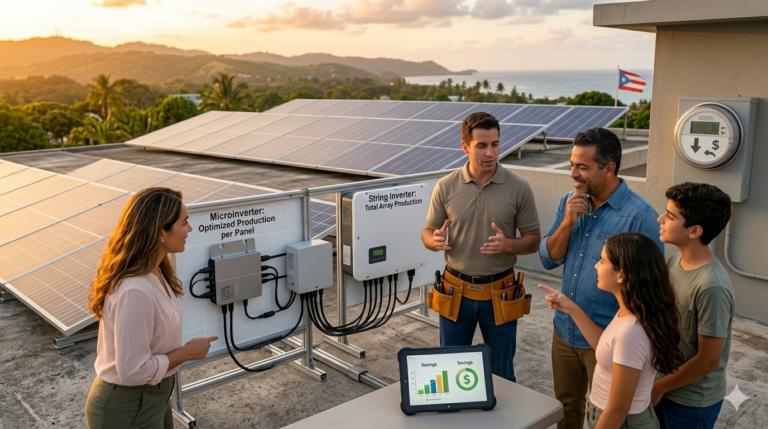 Microinversores vs. inversores de cadena - Mundo Solar