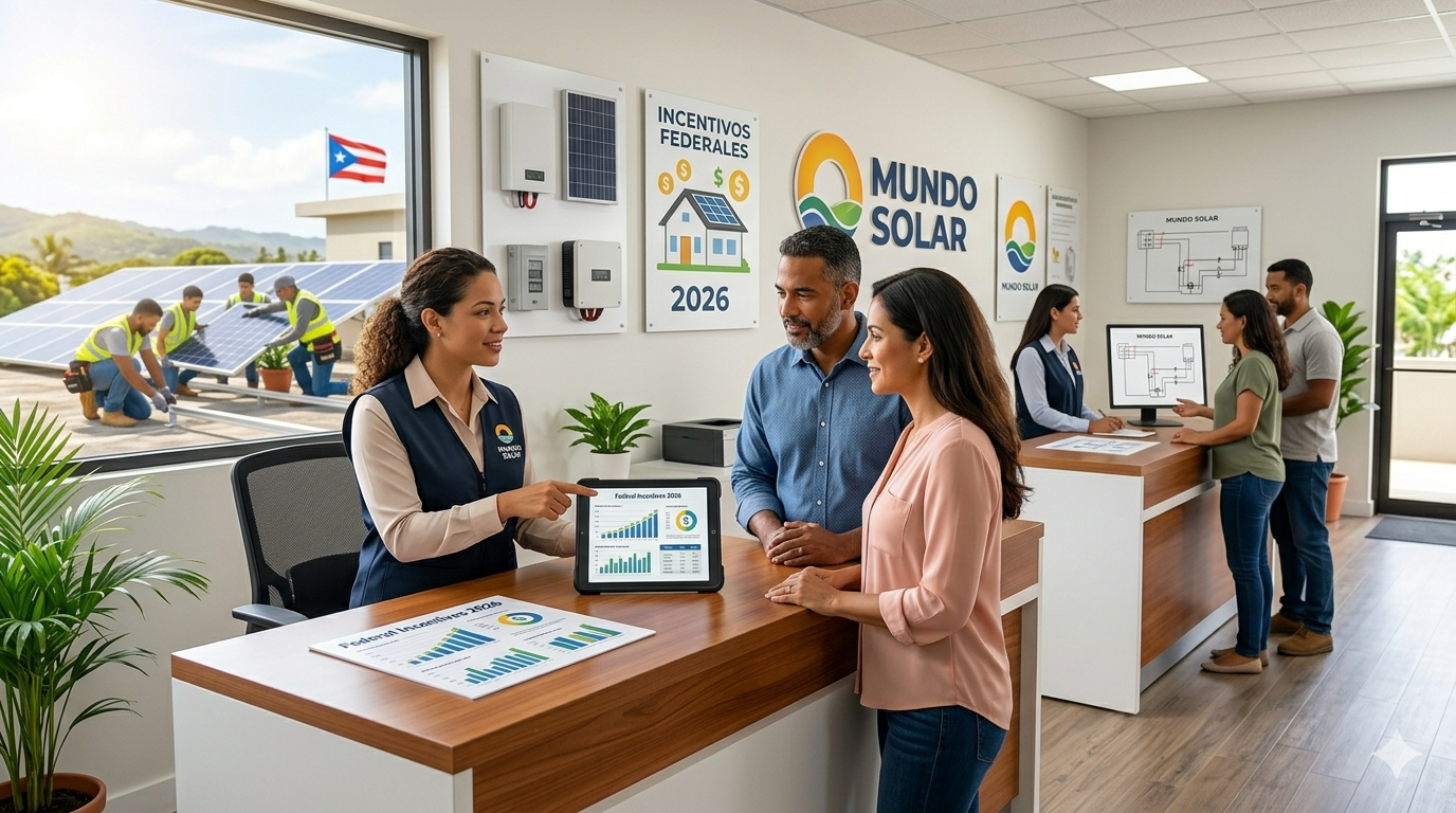 Incentivos placas solares 2026 - Mundo Solar