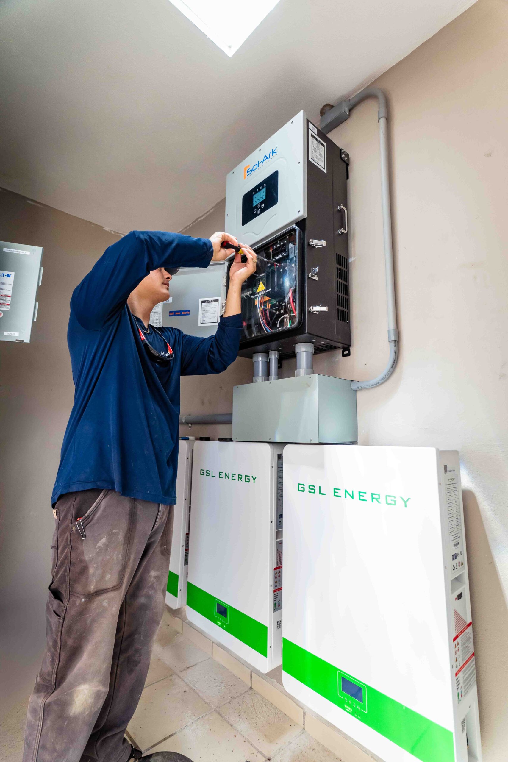Sistema backup solar